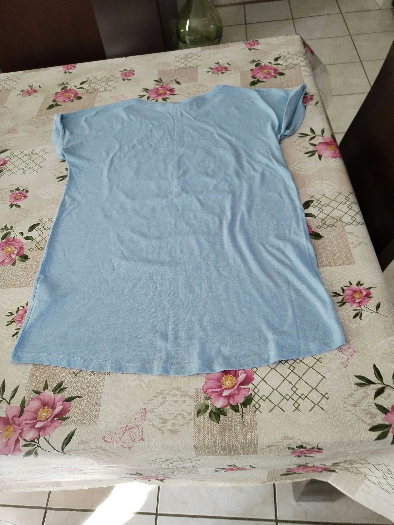 Bonita camiseta fina de algodón para el verano, talla m. – photo 5